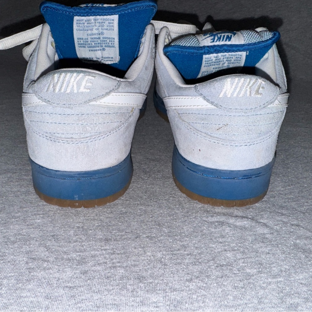 Nike Dunk Low Pro SB Boarder Blue & White Size 6 - Picture 5 of 10